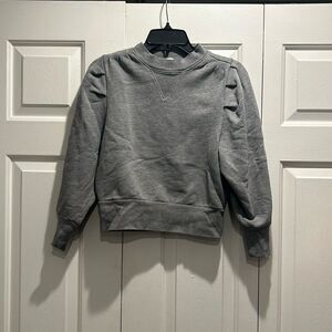 FRAME Heather Gray Sweatshirt, Size XS